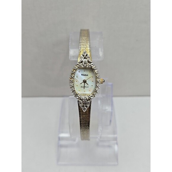 Lucien Piccard Accessories - Dufonte Lucien Piccard Womens Diamond Watch Gold Tone Dainty Dress New Battery